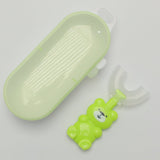 Infant U Shaped Tooth Brush Green - Zubaidas Mothershop