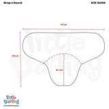 Infant Wrap a Round Cream Color | Little Darling - Zubaidas Mothershop
