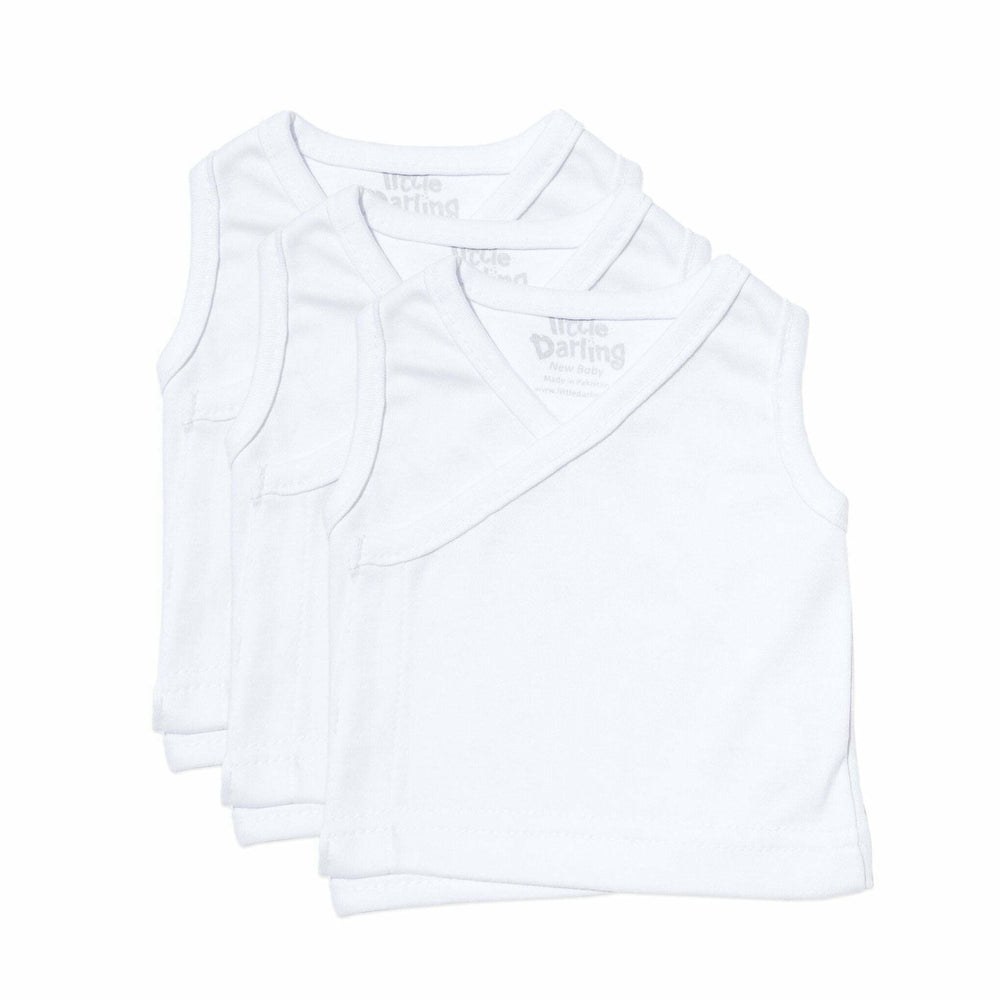 Jockey Vest Pack Of 3 | Little Darling - Zubaidas Mothershop