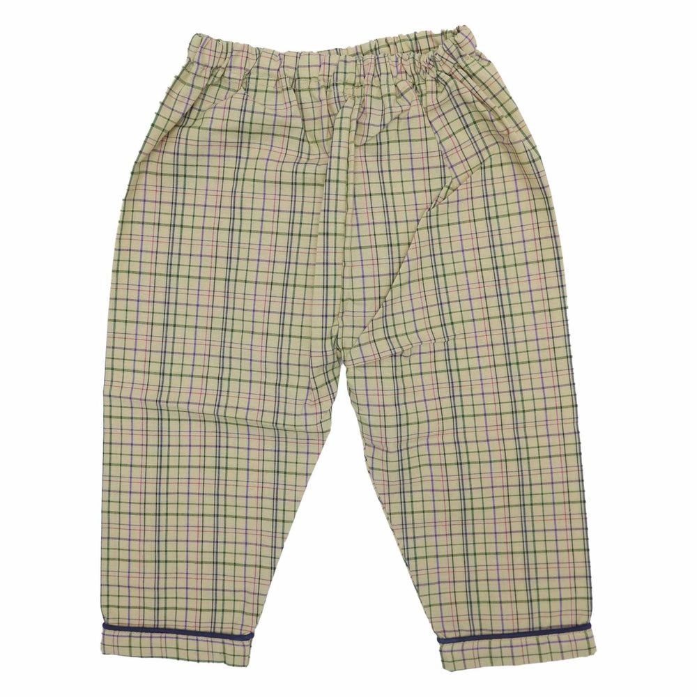 Kids Night Suit Check Print Multi Color - Zubaidas Mothershop