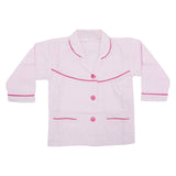 Kids Night Suit Check Print Pink - Zubaidas Mothershop