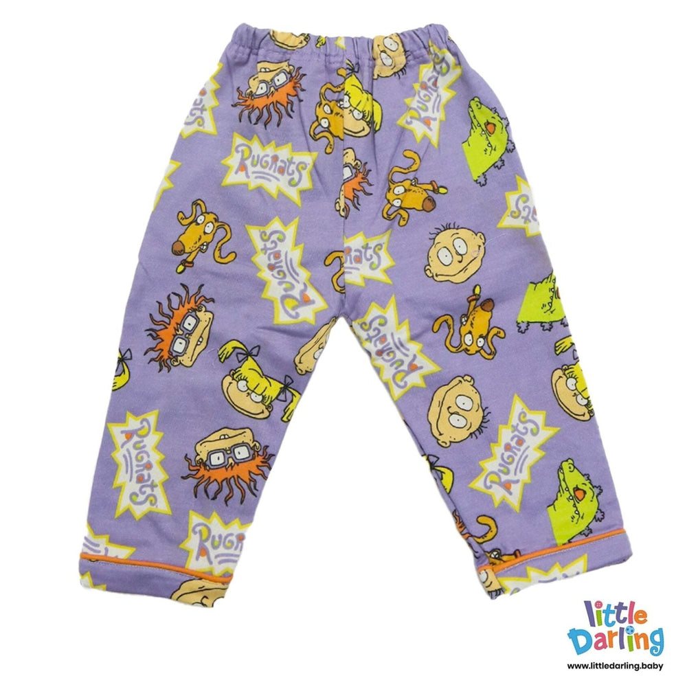 Kids Night Suit Rugrats Print | Little Darling - Zubaidas Mothershop