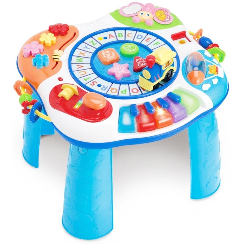 Letter Train & Piano Activity Table by winfun