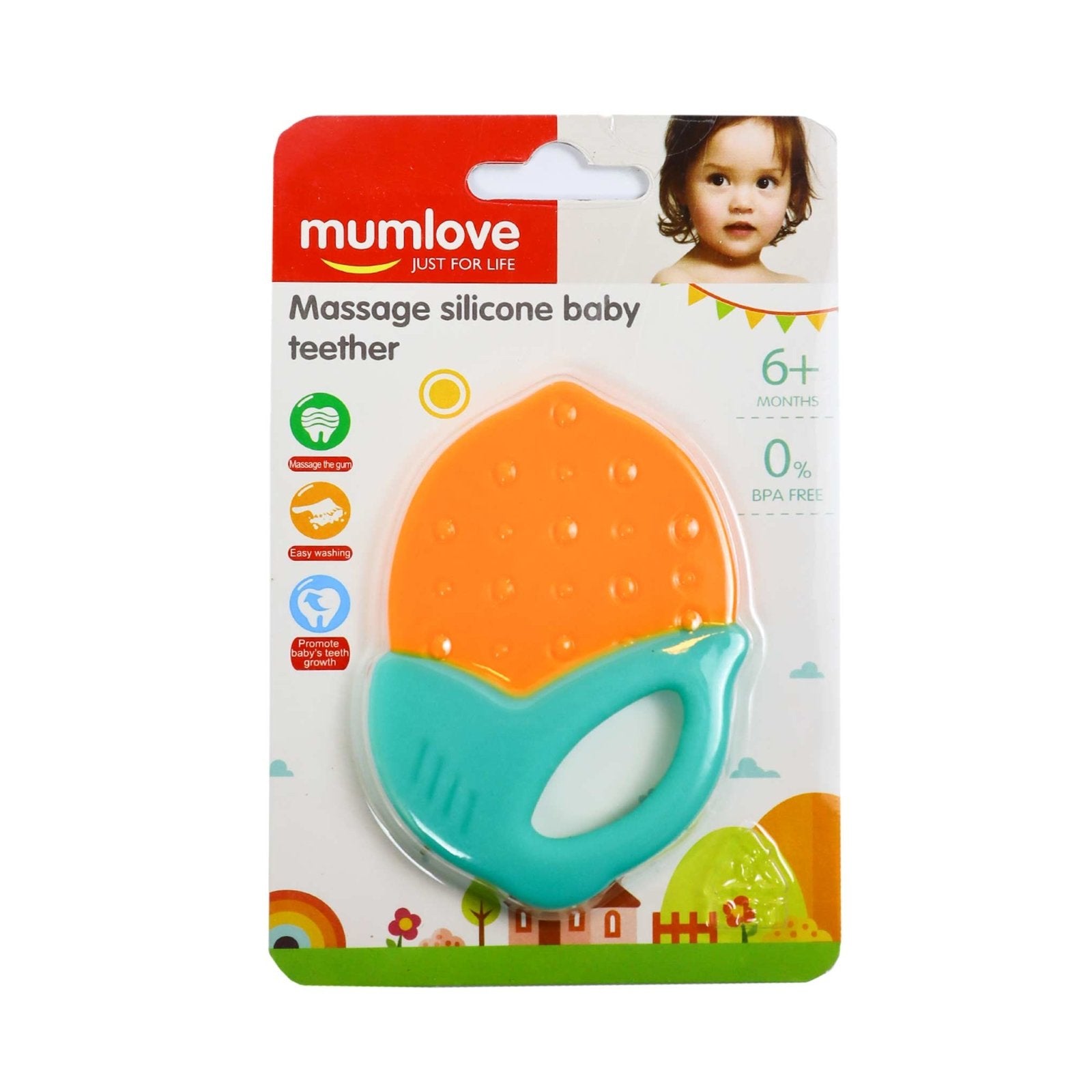 Massage Baby Silicone Teether by MumLove