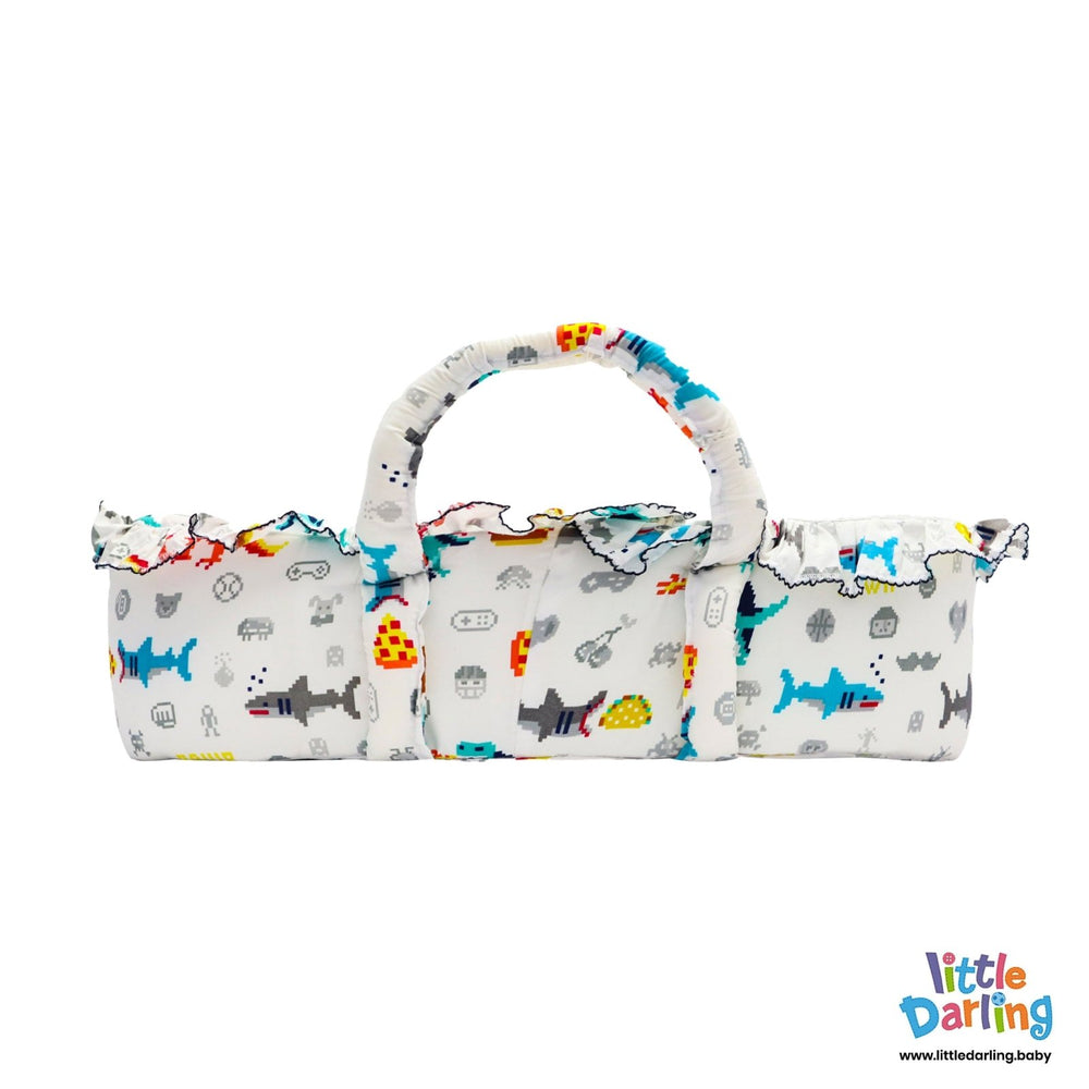 Moses Basket Cartoons Pattern | Little Darling - Zubaidas Mothershop