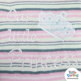 Moses Basket Our Little Princess Pink Strips | Little Darling - Zubaidas Mothershop