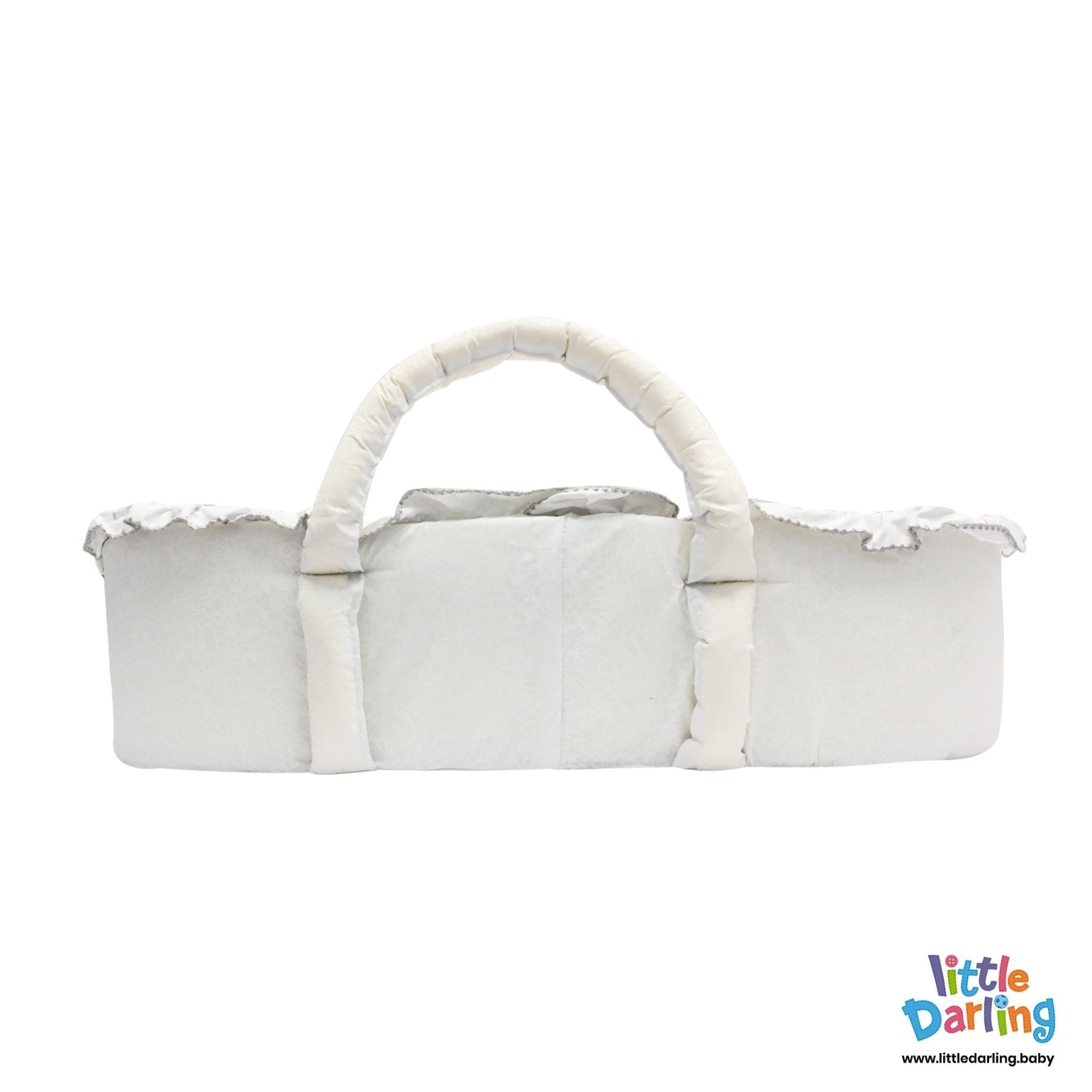 Moses Basket Our Little Princess White Color by Little Darling
