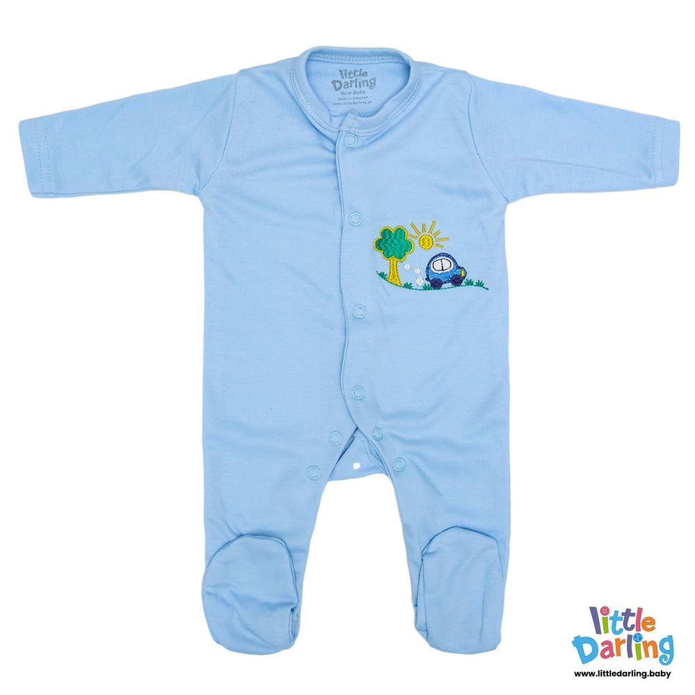 Newborn Baby Giftset 8 Pcs Cars Print | Little Darling - Zubaidas Mothershop