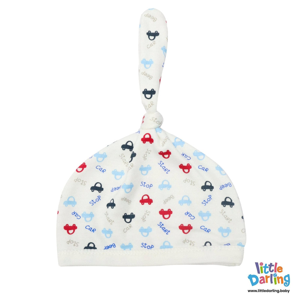 Newborn Baby Giftset 8 Pcs Little Cars | Little Darling - Zubaidas Mothershop