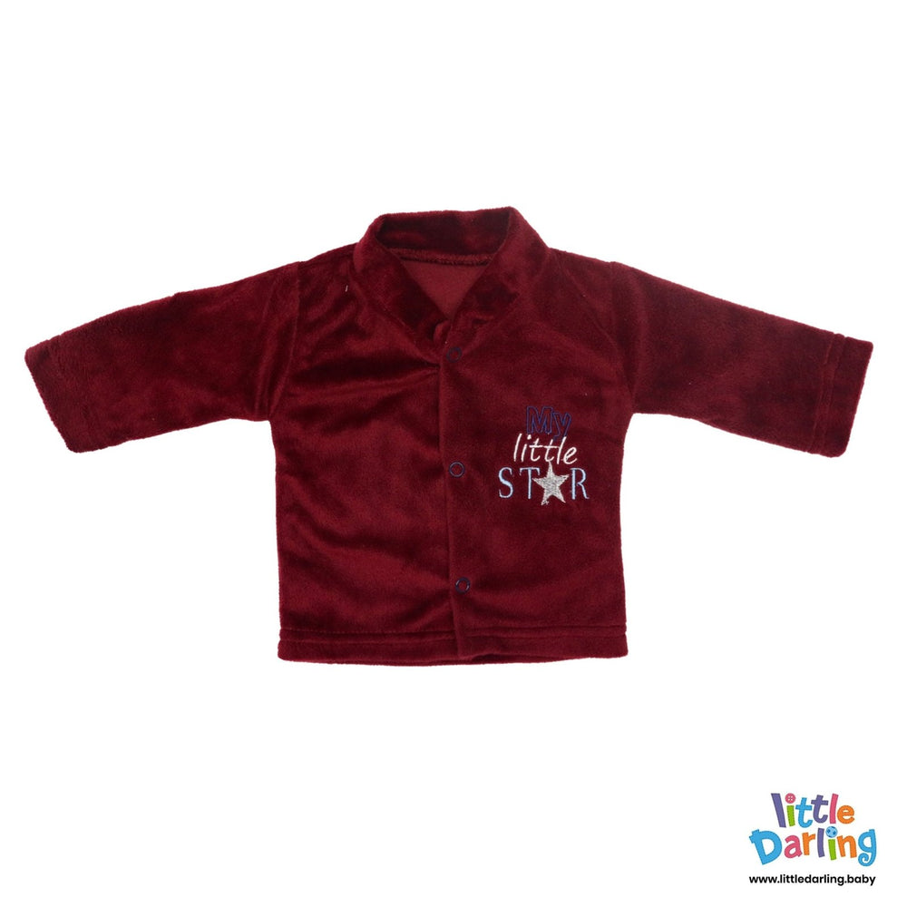 Newborn Baby Giftset 8 Pcs Stars Pattern | Little Darling - Zubaidas Mothershop