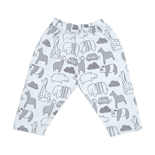 Pajama Set of 2 Animal Printed | Little Darling - Zubaidas Mothershop