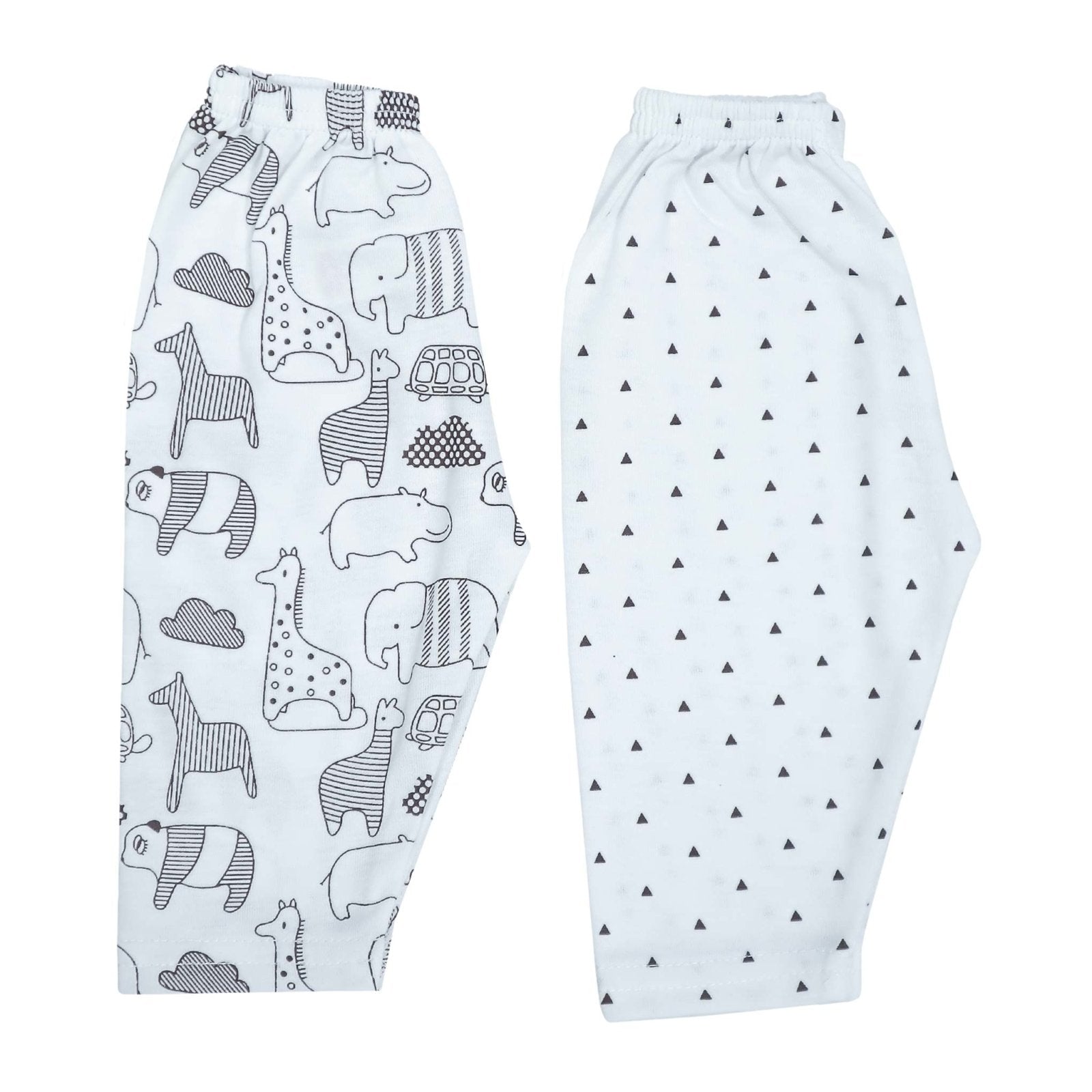 Pajama Set of 2 Animal Printed | Little Darling - Zubaidas Mothershop