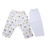 Pajama Set of 2 Bear Printed | Little Darling - Zubaidas Mothershop