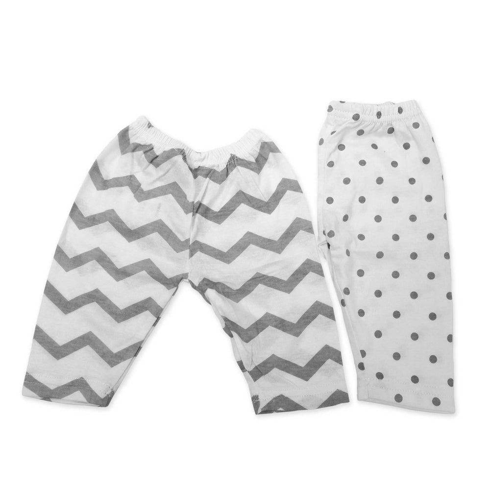 Pajama Set of 2 Grey & White | Little Darling - Zubaidas Mothershop