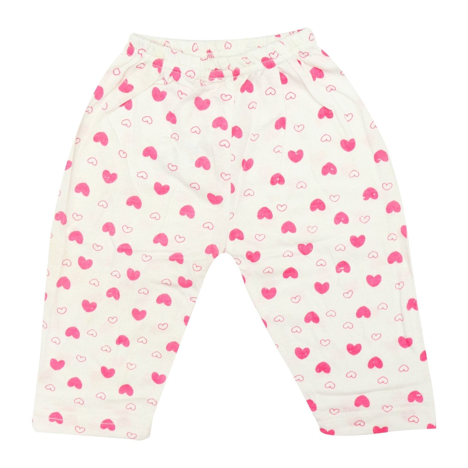 Pajama Set of 2 Mix Color Heart Print by Little Darling