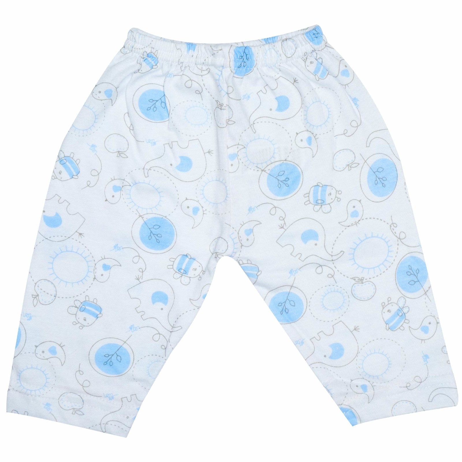 Pajama Set of 2 Blue Elephant Print by Little Darling