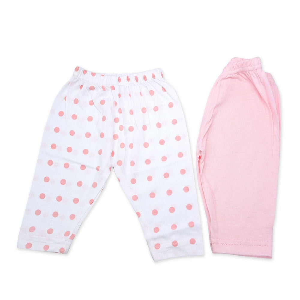 Pajama Set of 2 Pink Polka Dots | Little Darling - Zubaidas Mothershop