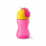 Philips AVENT Straw Cup Pink 10 Oz/300ml | Avent - Zubaidas Mothershop