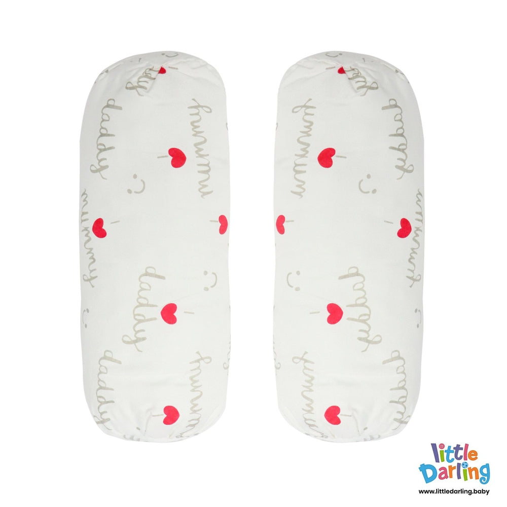 Pillow Set PK of 3 Mummy Daddy Print | Little Darling - Zubaidas Mothershop