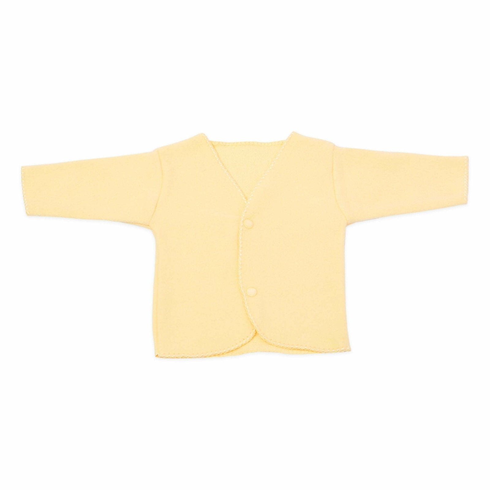 Pollar Full Sleeves Vest Yellow by Little Darling
