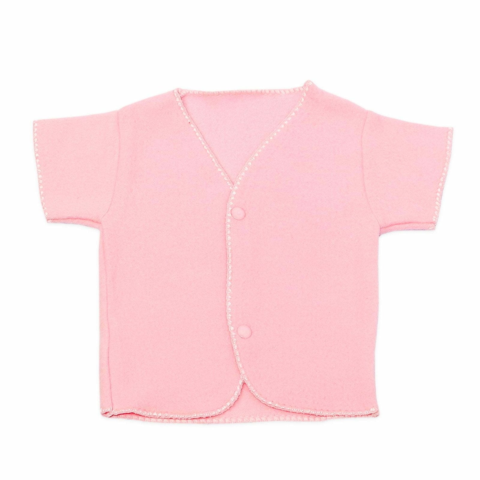 Pollar Vest Pink by Little Darling