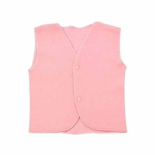 Pollar Vest Sleeveless Pink | Little Darling - Zubaidas Mothershop