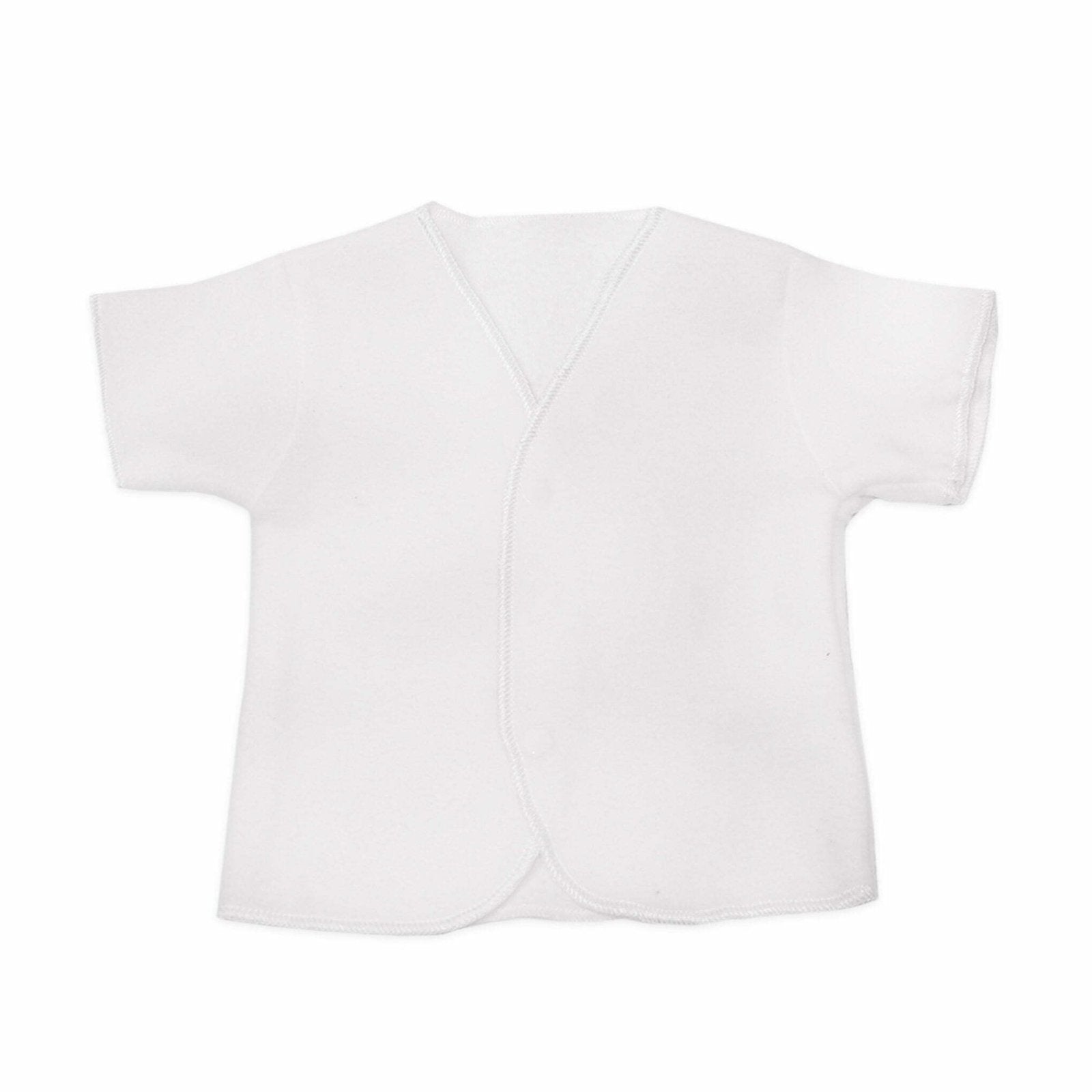 Pollar Vest White by Little Darling