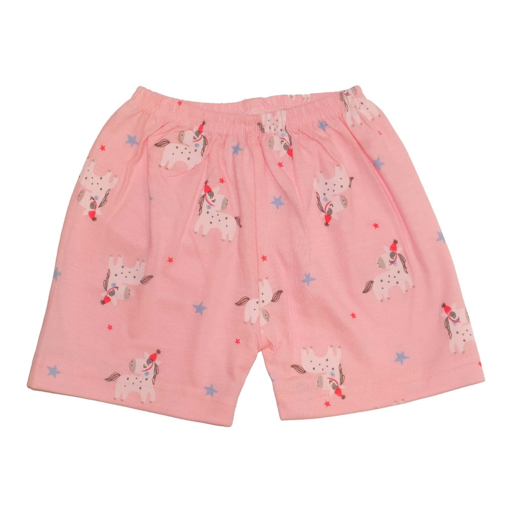 Sando Suit Pink Unicorn Print | Little Darling - Zubaidas Mothershop