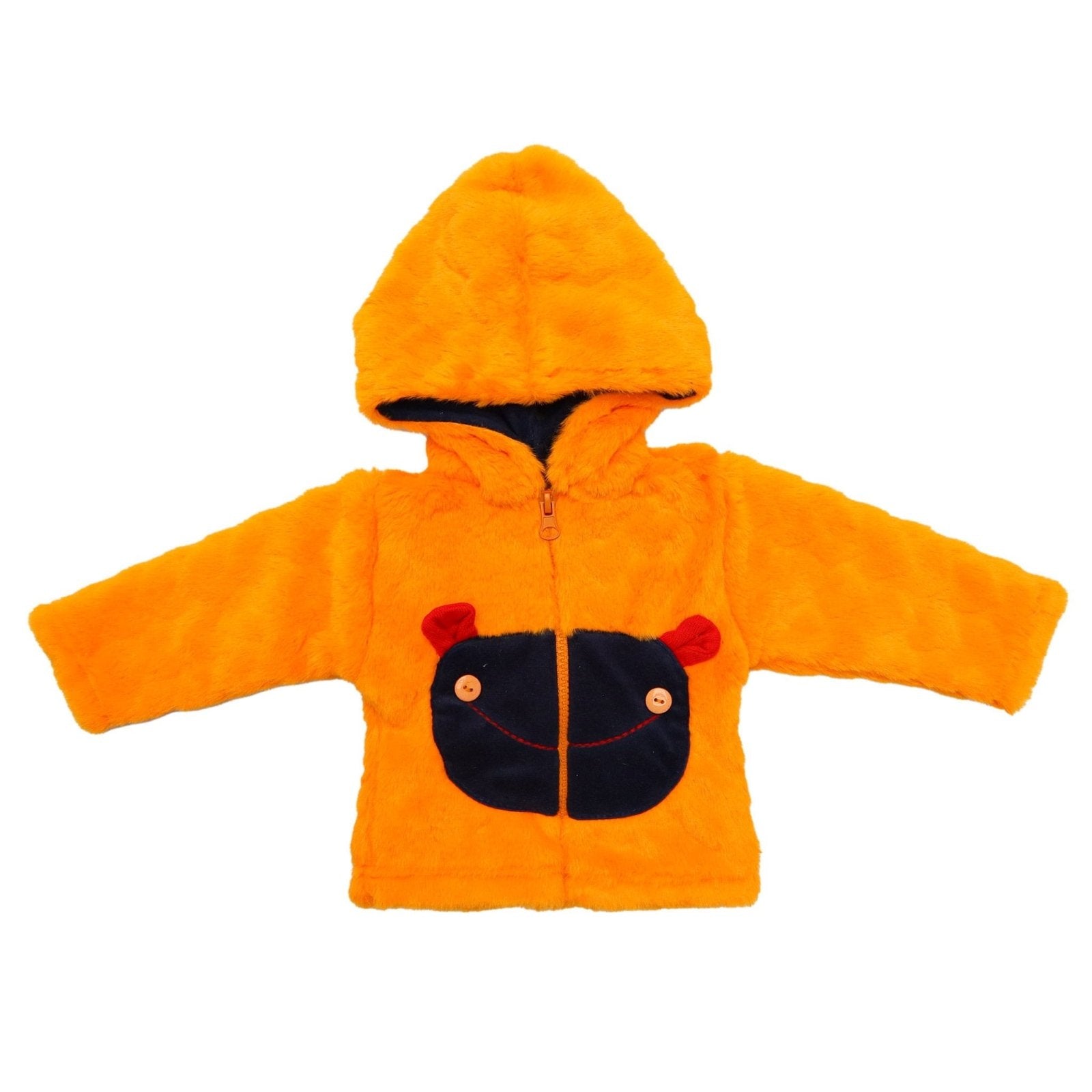 Shenyl Fur Hooded Jacket Animal Charactor | Little Darling - Zubaidas Mothershop
