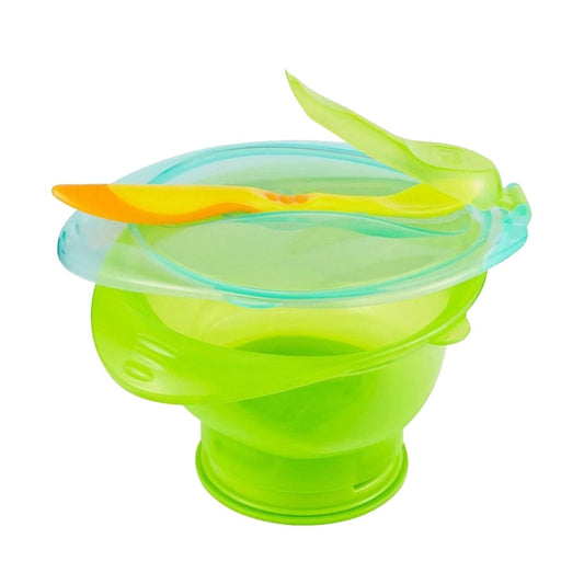 Twist and Lock Suction Bowl Green | Mother Care - Zubaidas Mothershop