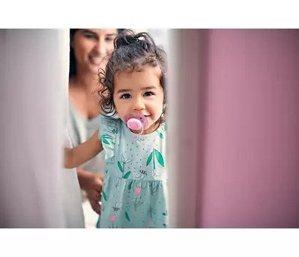 Ultra Air pacifier Hello Princess Print by Avent