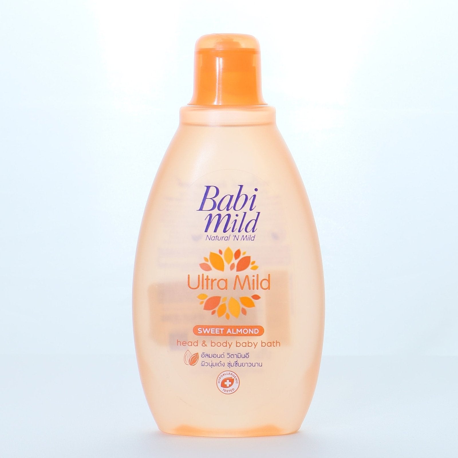 Ultra Mild Sweet Almond Head &amp; Body Baby Bath 200ml | Babi Mild - Zubaidas Mothershop