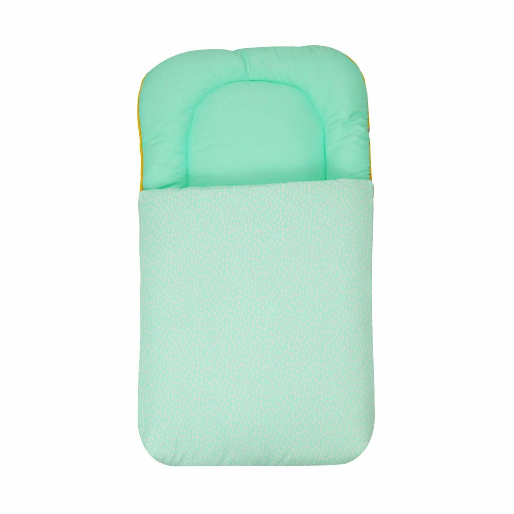 Velvet Carry Nest Dotted Green - Zubaidas Mothershop