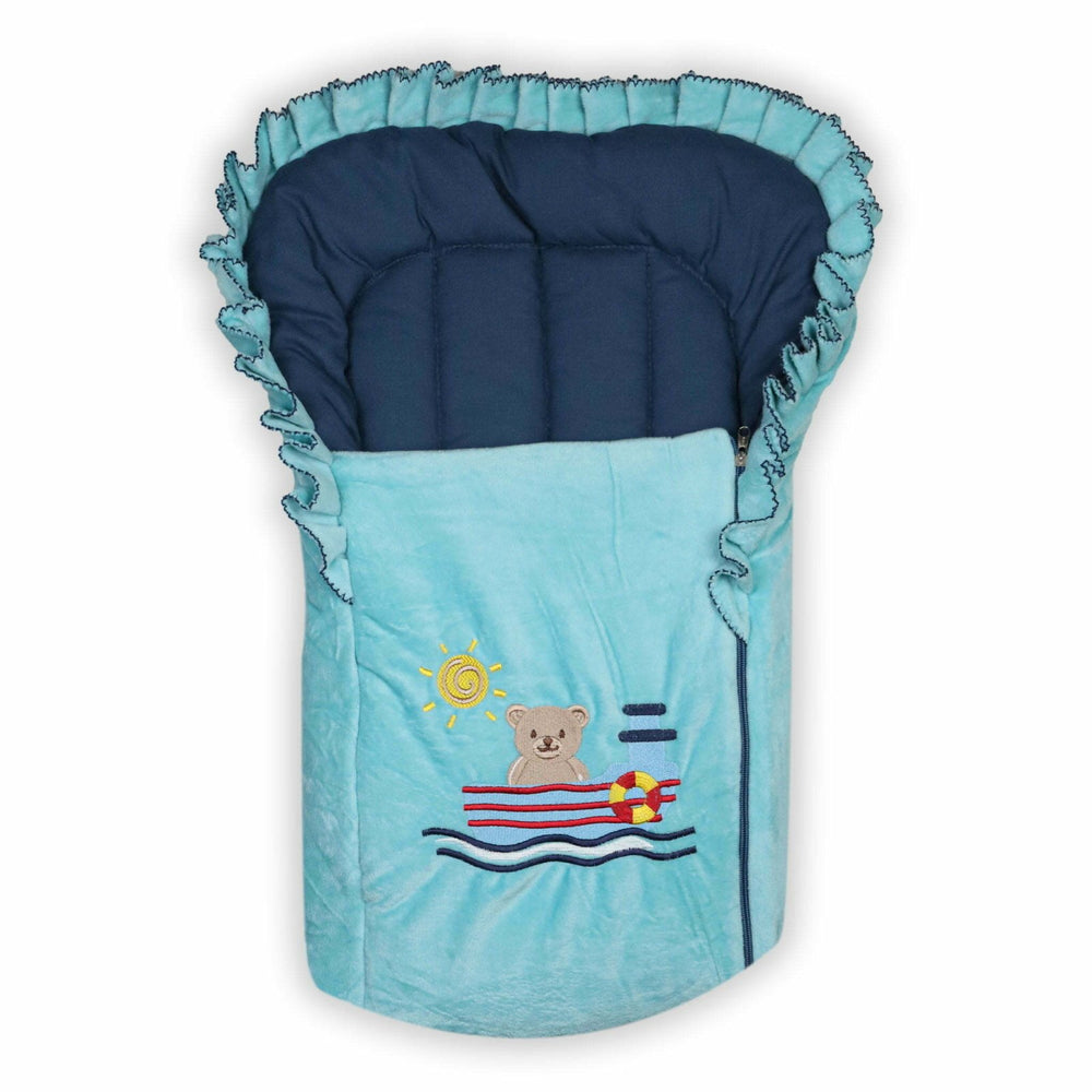 Velvet Carry Nest Sky Blue - Zubaidas Mothershop