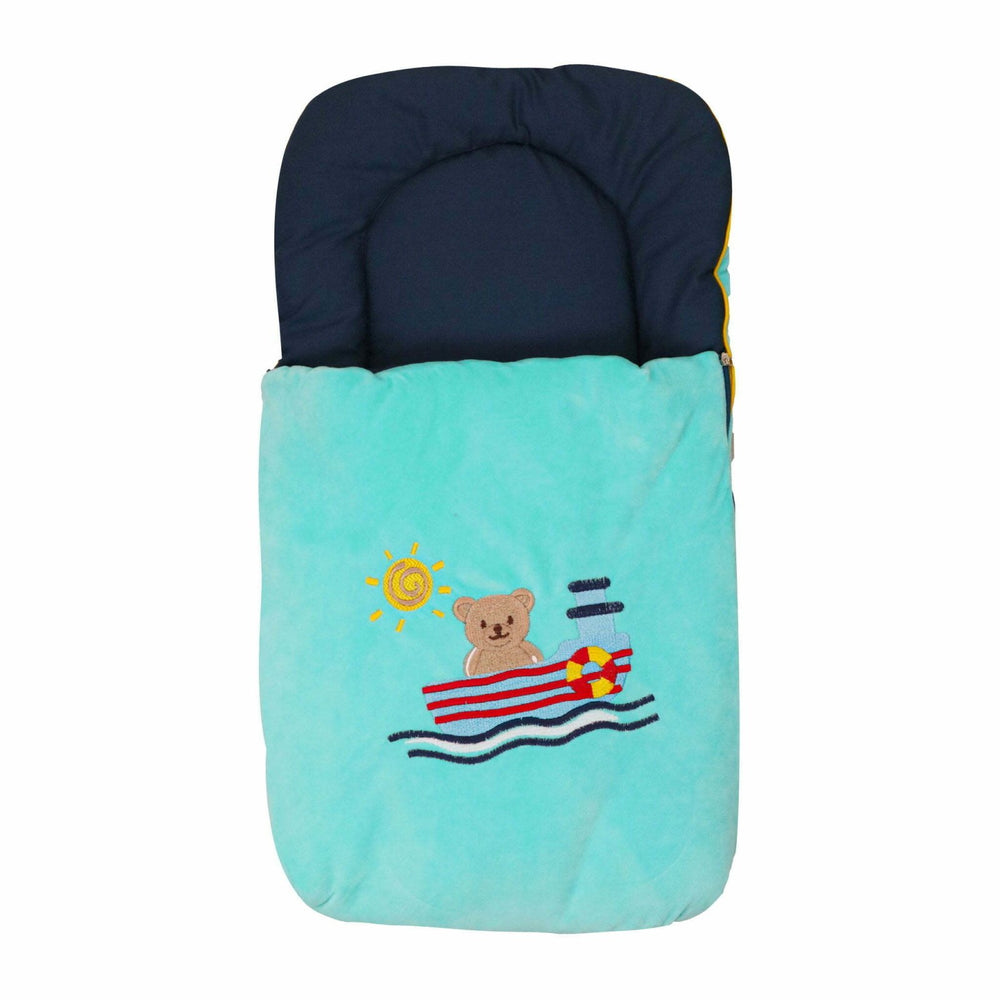 Velvet Carry Nest Teddy Bear Print - Zubaidas Mothershop