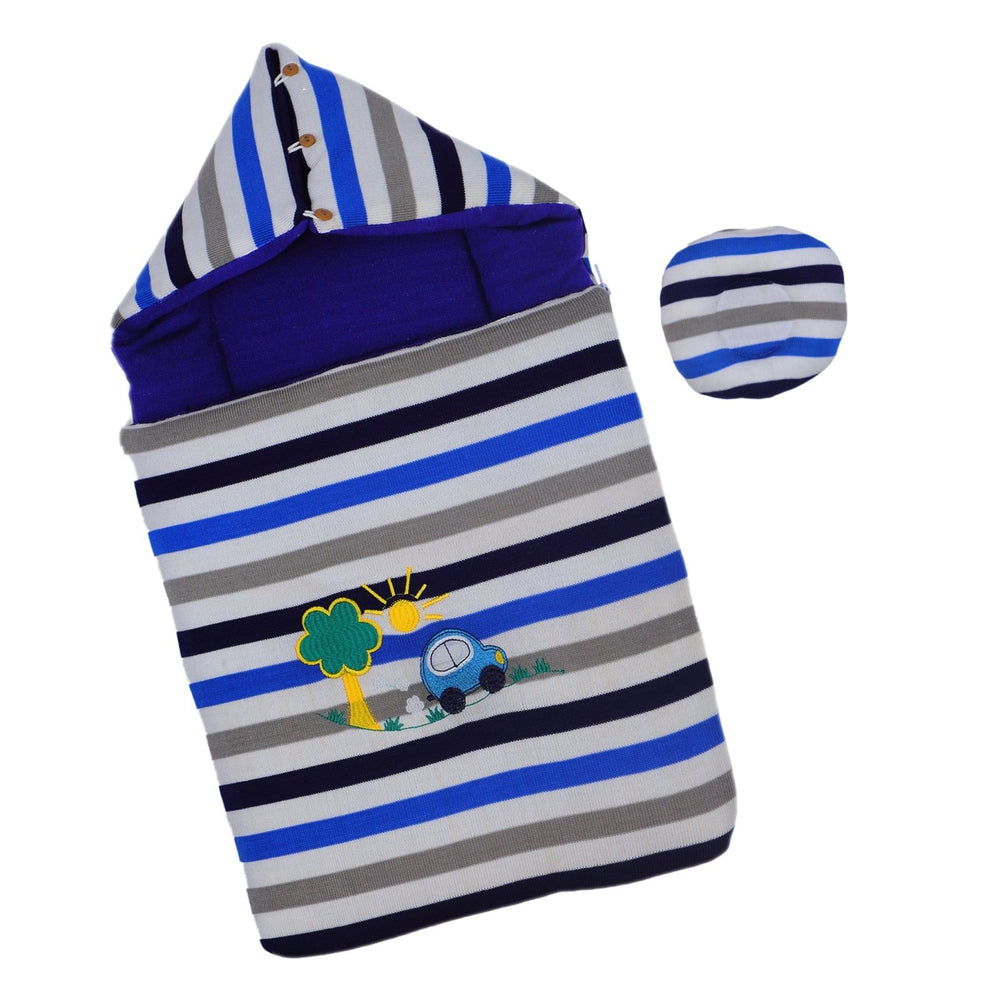 Woolen Carry Nest Hood with Pillow | Little Darling - Zubaidas Mothershop
