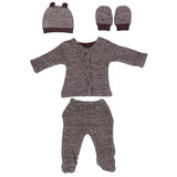 Woolen Gift Set PK of 4 Brown Deer Series | Little Darling - Zubaidas Mothershop
