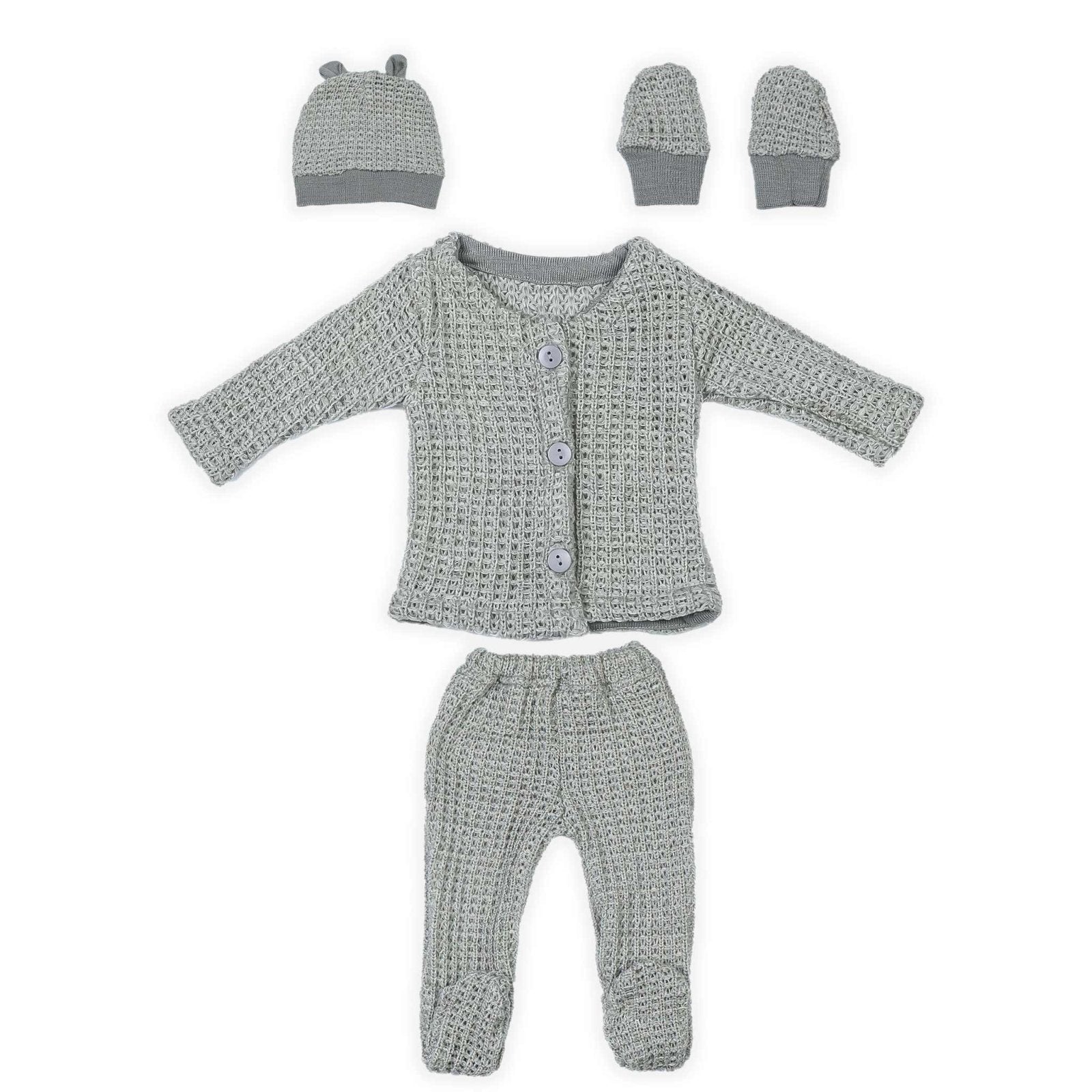 Woolen Gift Set PK of 4 Fancy Knitting | Little Darling - Zubaidas Mothershop