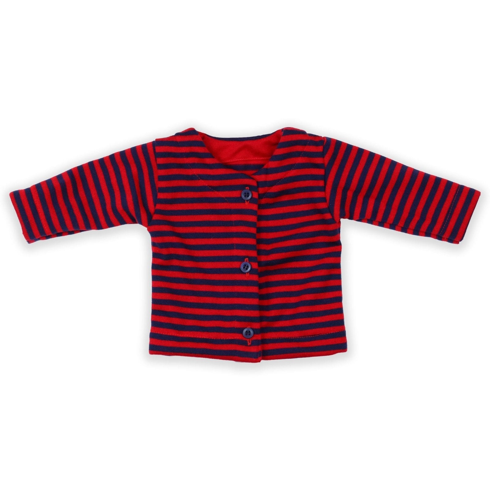 4 Pcs Woolen Gift Set Black & Red Stripes by Little Darling