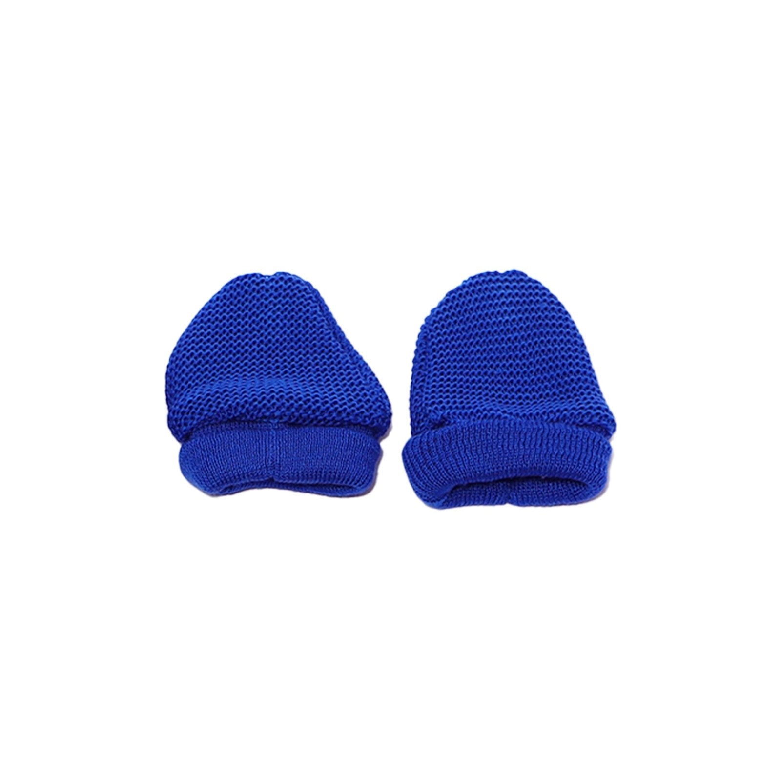 4 Pcs Woolen Gift Set Knitting Royal Blue Color by Little Darling