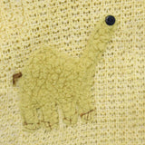 Woolen Hooded Jacket Embossed Camel | Little Darling - Zubaidas Mothershop