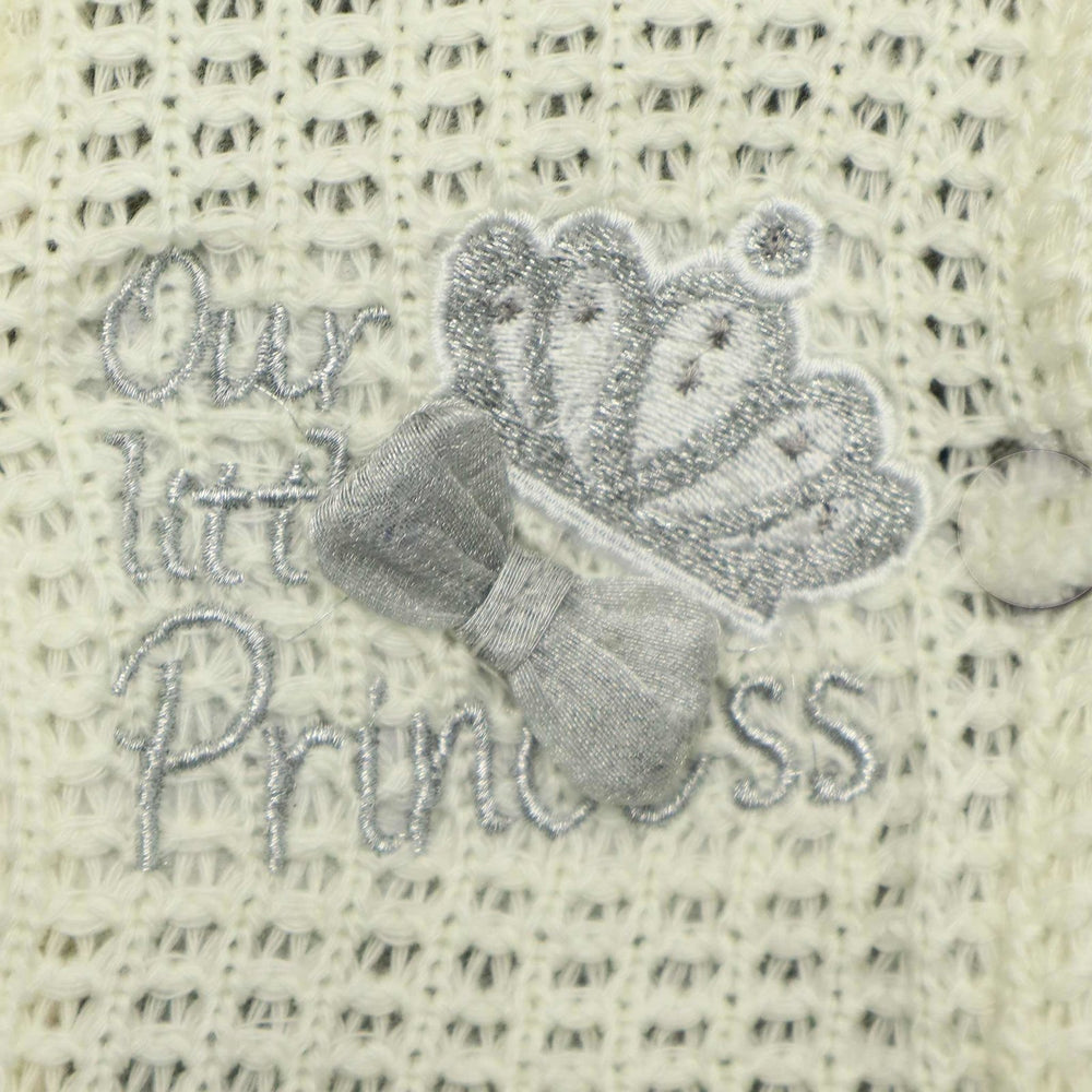 Woolen Hooded Jacket Little Princess | Little Darling - Zubaidas Mothershop