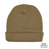 Woolen Regular Cap Beige Color | Little Darling - Zubaidas Mothershop