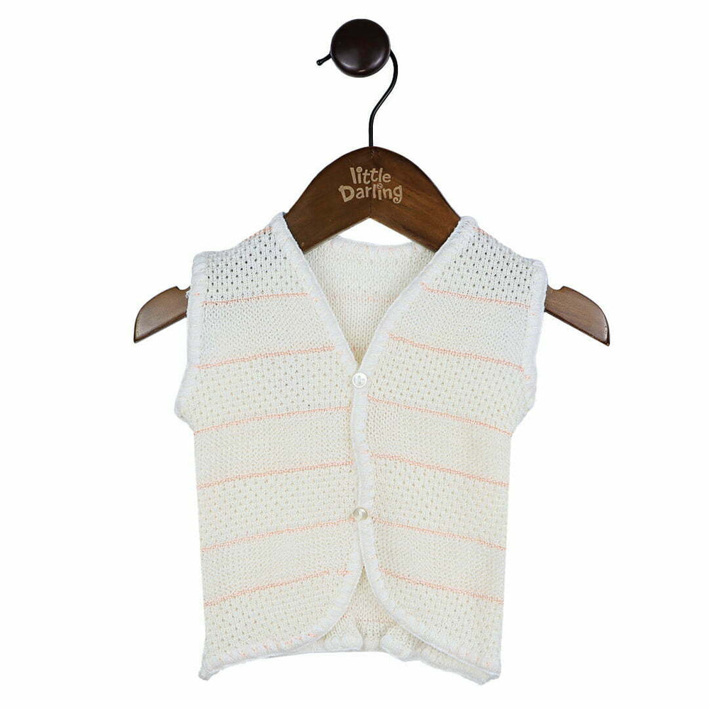 Woolen Sleeveless Vest | Little Darling - Zubaidas Mothershop